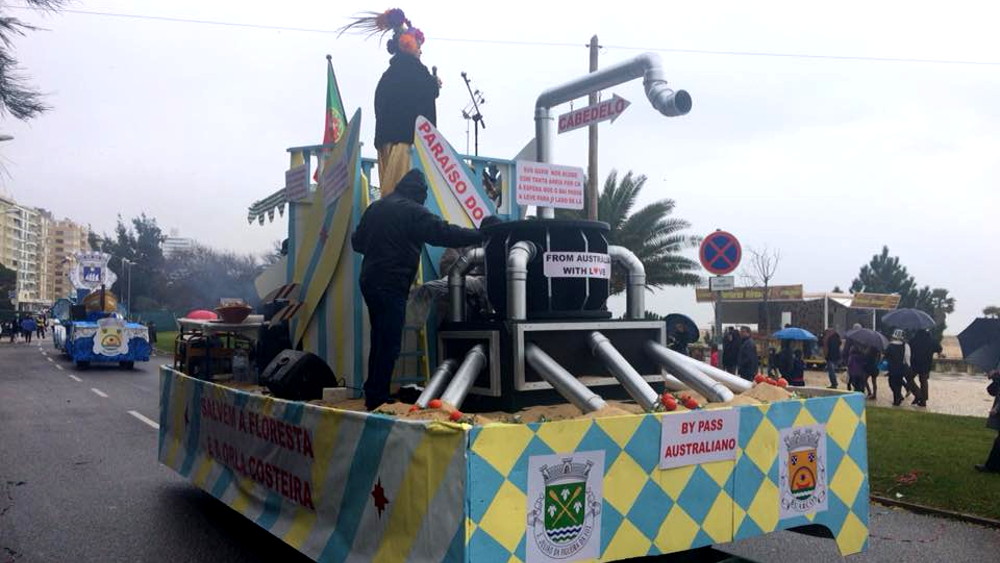 Carro de Carnaval da Junta de Freguesia de Buarcos e São Julião