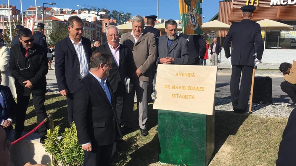Cerimónia de Inauguração da Avenida Dr. Mário Soares 8/12/2018