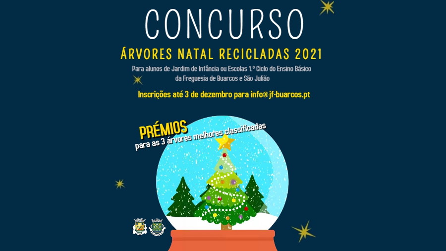 Concurso de Árvores de Natal Recicladas 2021