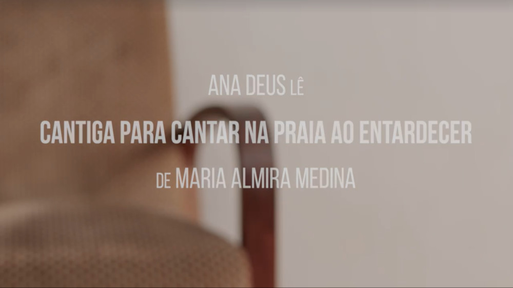 «Terças com Poesia» com Ana Deus
